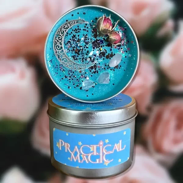 Practical Magic Ocean & Rose Scented Candle